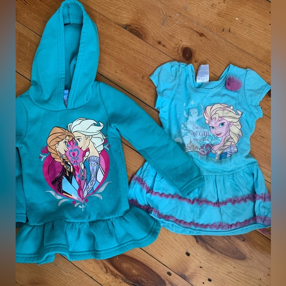 Disney girl shirts / la reine des neiges - Picture 1 of 2